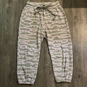 Anthropologie Daily Practice Printed Jogger Sweatpants
